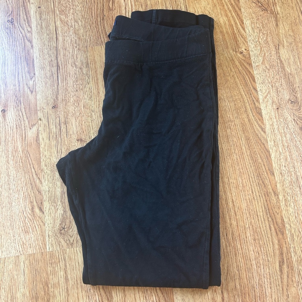 Gap knit black leggings - Large